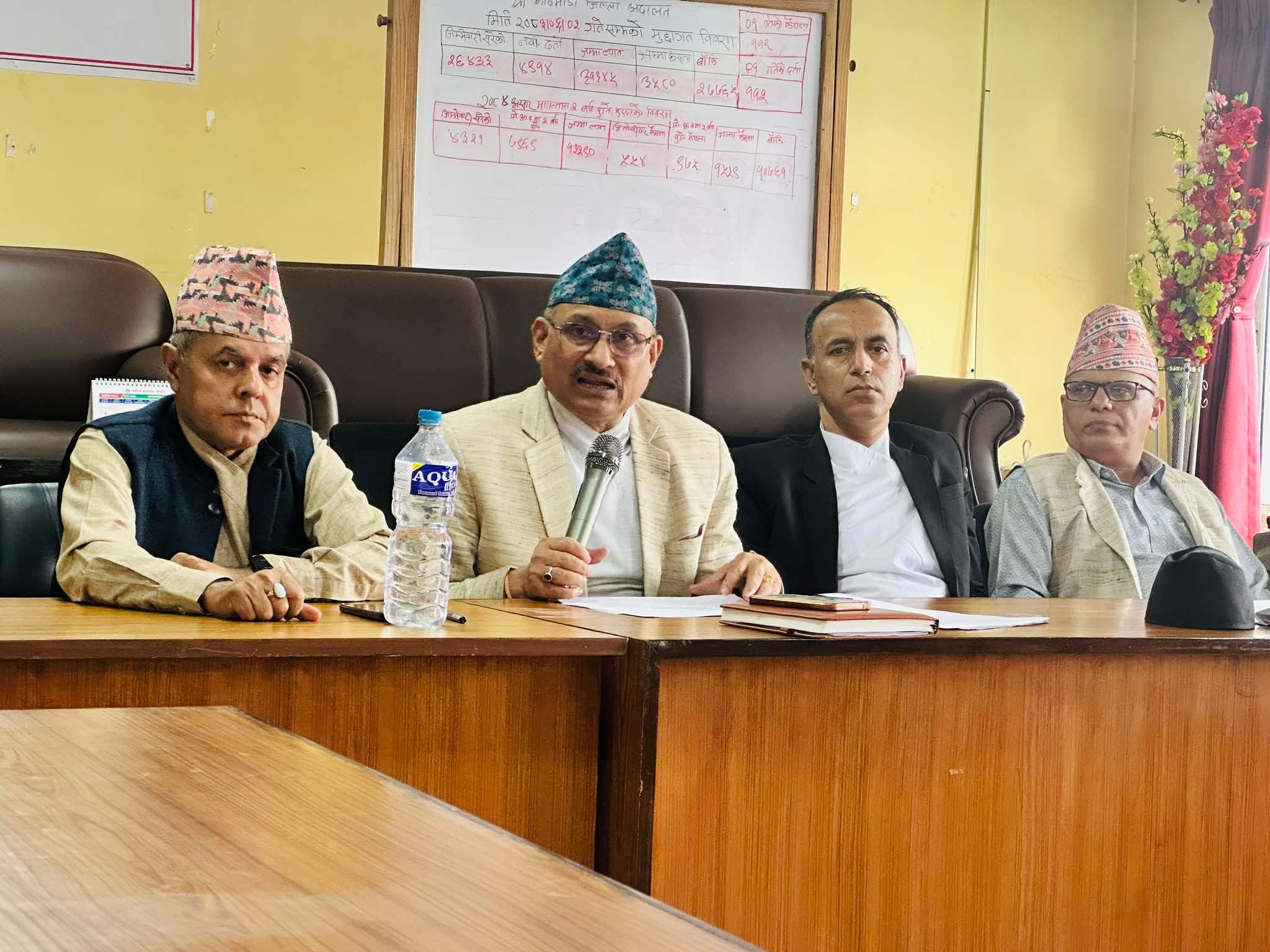 जिल्ला अदालतमा काठमाडाैंबाहिरका मुद्दाकाे चाङ